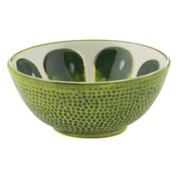 Typhoon World Foods Stoneware Lime Bowl Green