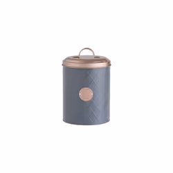 Typhoon Cookie and Biscuit Tin with Lid Steel Grey