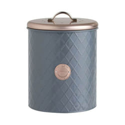 Typhoon Compost Caddy with Embossed Design Steel Grey