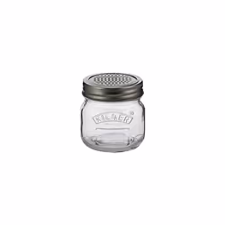 Glass Storage Jar with Fine Grater 250 ML