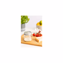 Glass Storage Jar with Fine Grater 250 ML