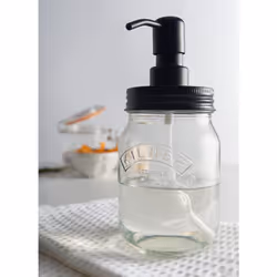 Liquid Soap & Lotion Dispenser 500ml, Black