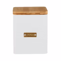 Typhoon Otto Square Cookie/Biscuit Tin - White