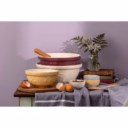 in The Meadow Batter Bowl 1.9 Litre, Cream