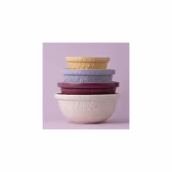 in The Meadow Tulip Mixing Bowl 24 cm, Lilac