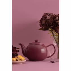 Price Kensington 2 Cup Stoneware Teapot Deep Magenta 450ml Non Drip
