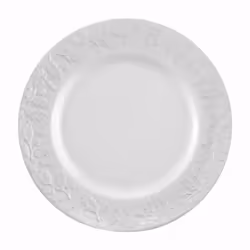 Stoneware Dinner Plate Cream Glaze Acorn Crockery 27cm Dining Serving Dish Round