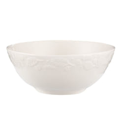 Stoneware Cereal Bowl Cream Glaze Acorn Crockery 16.5cm Serving Oatmeal Dishes