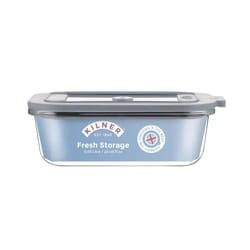Kilner Fresh Storage Container Airtight Glass Leakproof Lid Food Leftovers 630ml