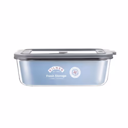 Kilner Fresh Storage Container Airtight Glass Leakproof Lid Food Leftovers 1.5L