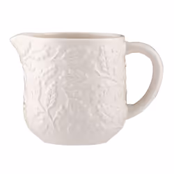 Ceramic Milk Jug Cream Glaze Acorn 300ml Frothing Pitcher Handheld Container Jug