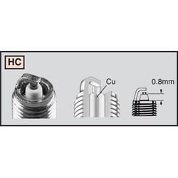 CHAMPION Spark plug RA6HC/OE083