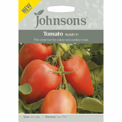 Johnson SeedsHome Grown Vegetables Tomato Rugby F1 - 10 Seeds