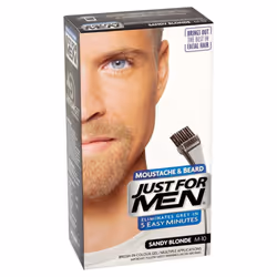 Just For Men M10 Moustache and Beard Facial Hair Color Sandy Blonde