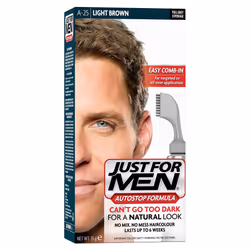 Just For Men Autostop Hair Color Light Brown A25