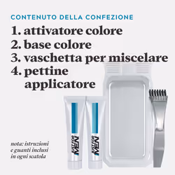 Moustache & Beard Colouring Kit M25 â Castano Chiaro
