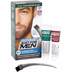 Just For Men Brush In Gel For Beard & Moustache M45 - Dark Brown
