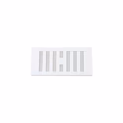 Map White Adjustable 'Hit & Miss' Vent (with Fixed Flyscreen) Opening Size: 6" x 3"  152 x 76mm [902-02]