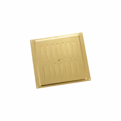 Map Adjustable 'Hit & Miss' Aluminium Vents - Gold Opening Size: 9" x 9" - 229 x 229mm [S3228]