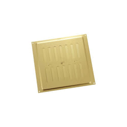 Map Adjustable 'Hit & Miss' Aluminium Vents - Gold Opening Size: 9" x 9" - 229 x 229mm [S3228]