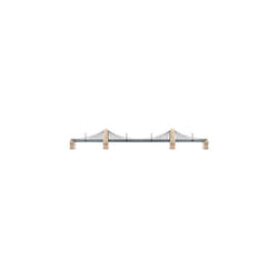 HORNBY R8008 Grand Suspension Bridge Kit