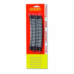 Hornby R606 2nd Radius Curve x 4 BLISTER PK