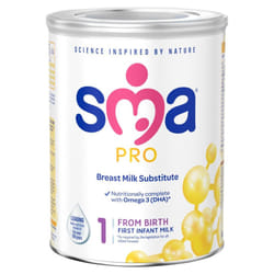 SMA PRO First Infant Baby Milk Powder Formula from birth 800g