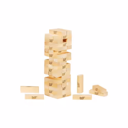 Hasbro Gaming Jenga Classic, Children's game that promotes reaction speed from 6 years