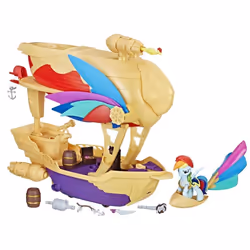 My Little Pony The Movie Swashbuckler Pirate Airship, My Little Pony, 4 yr(s), Multicolour