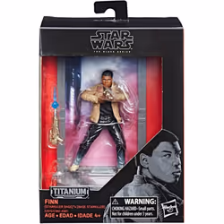 Star Wars The Black Series Titanium Series 13cm Collectable Figure - Finn