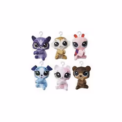 Littlest Pet Shop Clip-a-Pet Plush 10cm - One Surprise Cute Little Pet