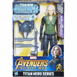 Marvel Avengers Infinity War Titan Power Fx Black Widow Figure 30cm