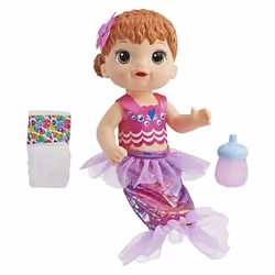 Hasbro Shimmer ‘n Splash Mermaid (Red Hair), Baby doll, Female, 3 yr(s), Girl, Multicolour