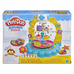 Hasbro Play-Doh Kitchen Creations Sprinkle Cookie Surprise Set with 5 Non-Toxic Colors