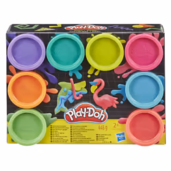 Play-Doh 8-Pack Neon Non-Toxic Modeling Compound with 8 Colors