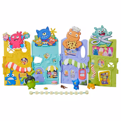 Hasbro Uglyville Unfolded Main Street Playset and Portable Tote, 4 yr(s), Multicolour