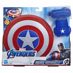 Marvel Avengers Captain America Magnetic Shield & Gauntlet