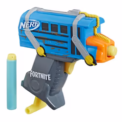 Hasbro Fortnite Micro Battle Bus Nerf MicroShots Dart-Firing, Toy blaster, 8 yr(s), Fortnite