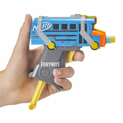 Hasbro Fortnite Micro Battle Bus Nerf MicroShots Dart-Firing