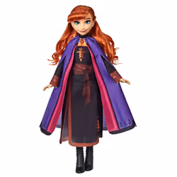 Disney Frozen 2 Anna Fashion Doll With Long Red Hair and Outfit, Fashion doll, Female, 3 yr(s), Girl, 107 g, Multicolour