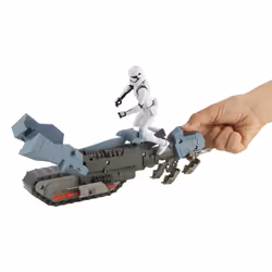 Hasbro Star Wars Galaxy of Adventures First Order Driver and Treadspeeder - Additional view 6