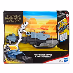 Hasbro Star Wars Galaxy of Adventures First Order Driver and Treadspeeder - Additional view 7