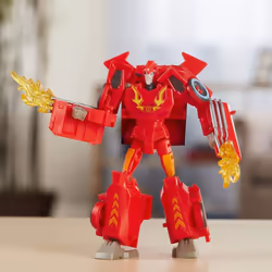Transformers Cyberverse Bumblebee Adventures Deluxe Class Hot Rod Action Figure Toy  with Build-A-Figure Piece  for Ages 6 and Up  5-inch