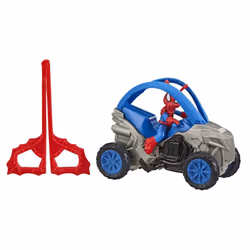 Marvel Spider-Man Rip N Go Spiderham, Quadricycle, 4 yr(s), Plastic, Blue, Grey, Red