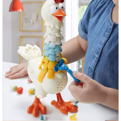 Play-Doh Animal Crew Cluck-a-Dee Feather Fun Chicken - Additional view 6