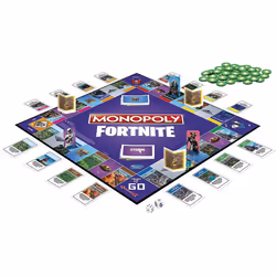 Hasbro Gaming Monopoly: Fortnite Edition Board Game Inspired By Fortnite Video Game Ages 13 and up