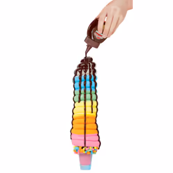 Play-Doh Drizzy Ice Cream Playset Featuring Drizzle Compound and 6 Non-Toxic Colors