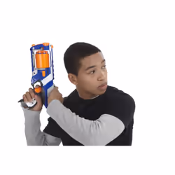 Strongarm Nerf N-Strike Elite Toy Blaster with Rotating Barrel, Slam Fire, and 6 Official Nerf Elite Darts for Kids, Teens, and Adults - Amazon