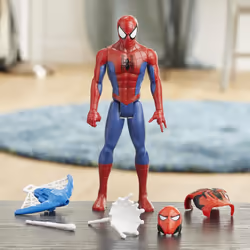 Marvel Spider-Man Titan Hero Blast Gear 30cm with Launcher and Projectiles