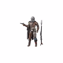 The Black Series Carbonized Collection The Mandalorian Toy 6-inch Scale Action Figure, Toys For Kids Ages 4 and Up